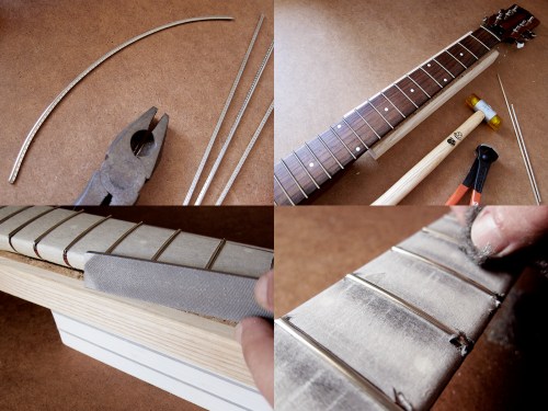 How to refret a guitar