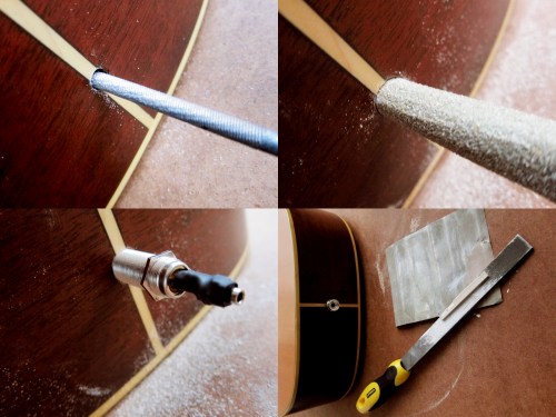 Vintage V880N Parlour acoustic