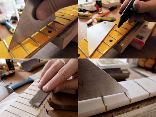 How to refret a guitar