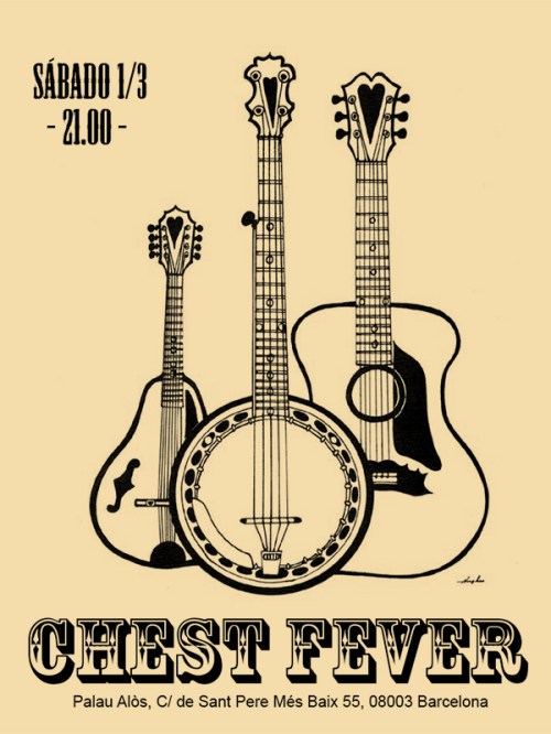 Chest Fever gig 1/3 2014