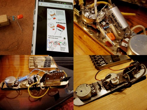 How to... install a treble bleed, Telecaster, Claescaster