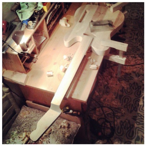 Claescaster, hand built guitar, How to build a Telecaster