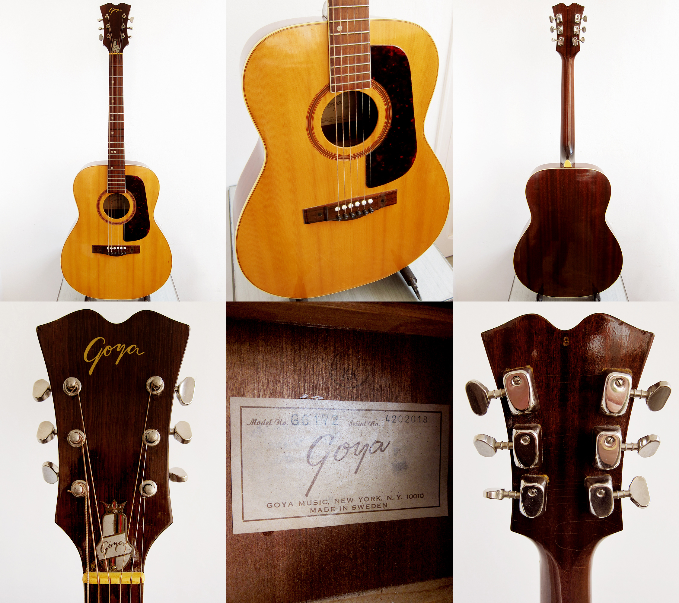 Levin Goya 172 Made in Sweden 1970