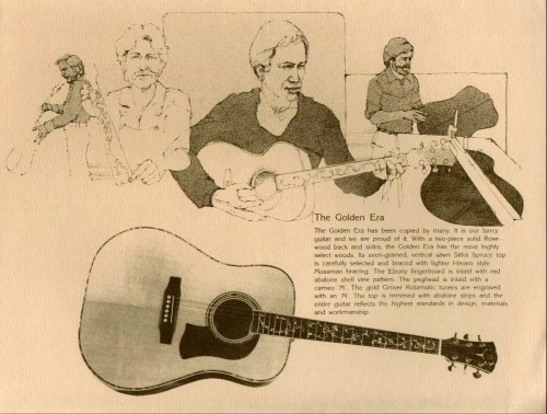 1979 Mossman Catalog - Golden Era Mossman 1979