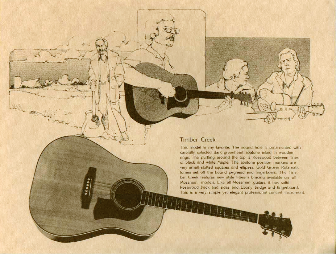 1979 Mossman Catalog - Timber Creek Mossman 1979