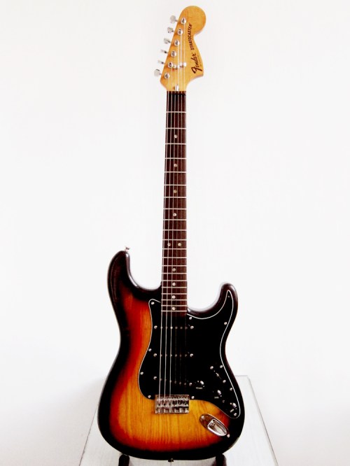 Fender Stratocaster Made in USA 1979, 3 tone Sunburst, hardtail