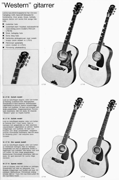 Levin 1976 catalouge