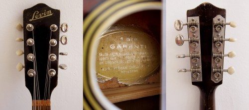 1949 Levin Model 46, 8-string mandolin, Made in Sweden