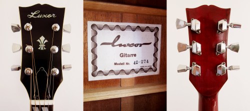 Luxor 42-274, made in the Matsumoku factory in Japan by Ibanez in the 1970's