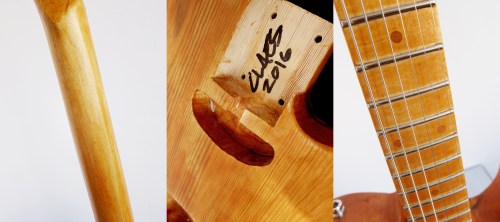 The Claescaster - Frida, built by Claes Gellerbrink 2016