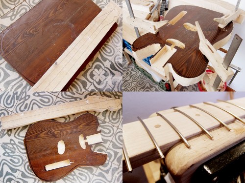 The Claescaster - Frida, built by Claes Gellerbrink 2016