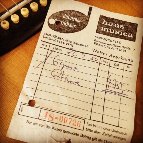 Sigma DR-35, Made in Japan 1980, MIJ, C. F. Martin & Co