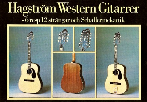 Hagström Western 6 Made in Sweden 1978
