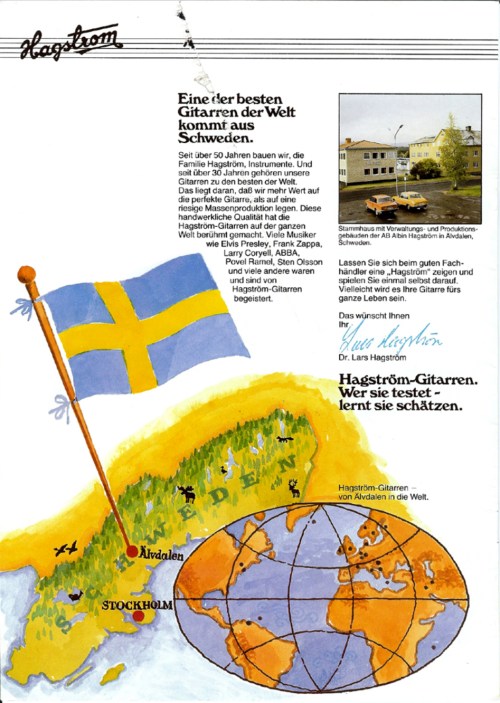 Hagström Western 6 Made in Sweden 1978